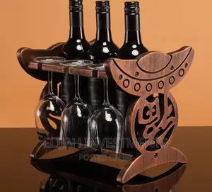 Wooden Wine Rack Display Stand