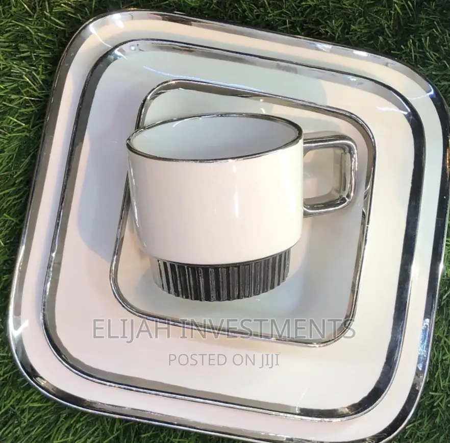 24 Pc Ceramic High Quality Dinner Set