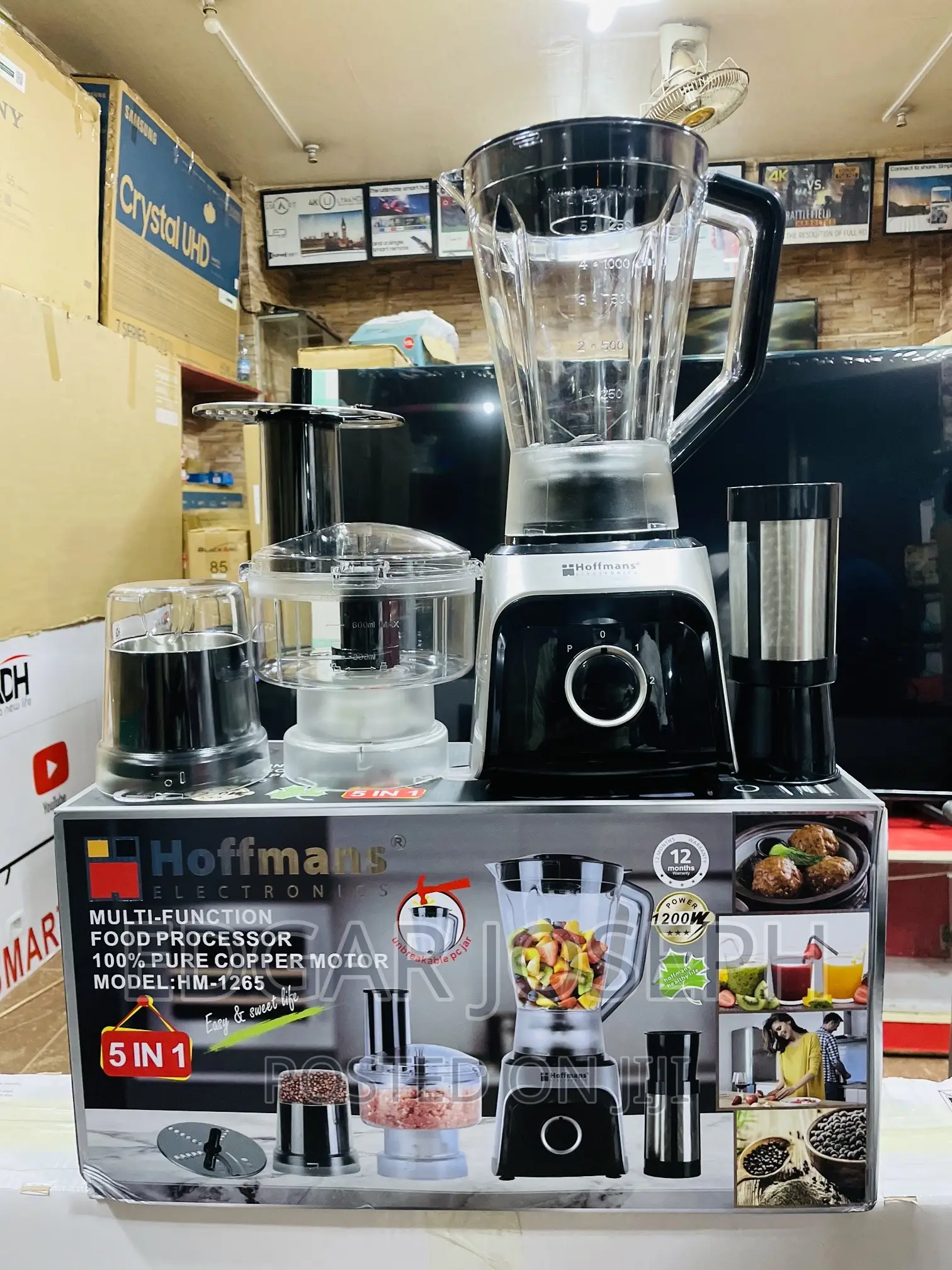 Hoffmans Blender Brand. New 5 in 1