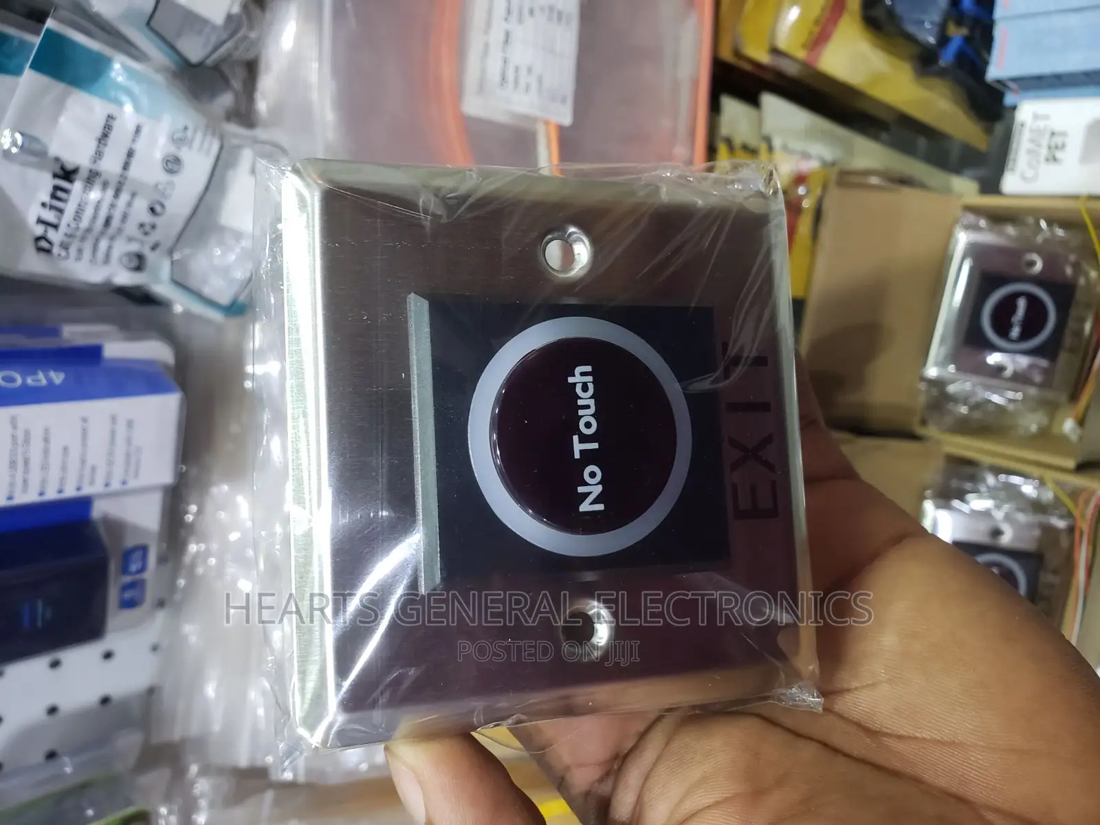 NO Touch Exit Switch