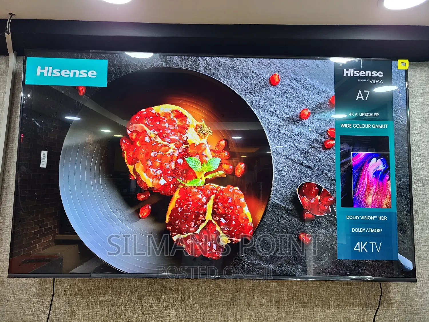 The All New Hisense 65" Uhd Smart TV