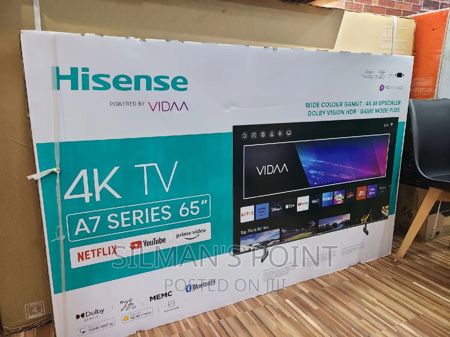 The All New Hisense 65" Uhd Smart TV