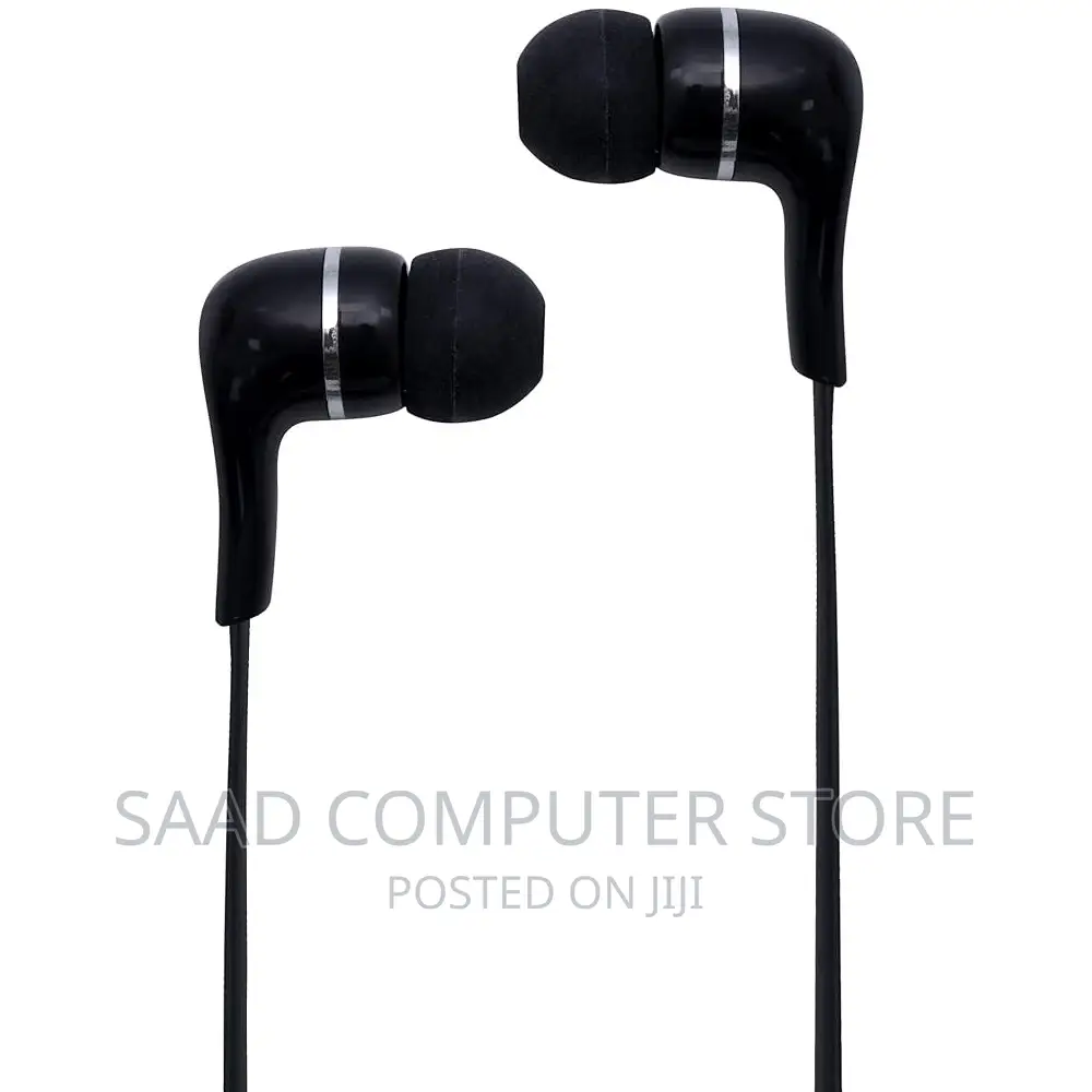 TOSHIBA Wired Earphones With Mic(RZE-D32e Black)