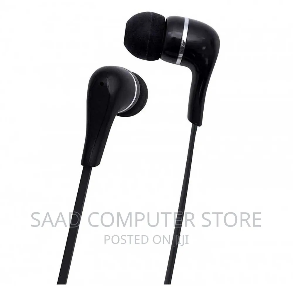 TOSHIBA Wired Earphones With Mic(RZE-D32e Black)