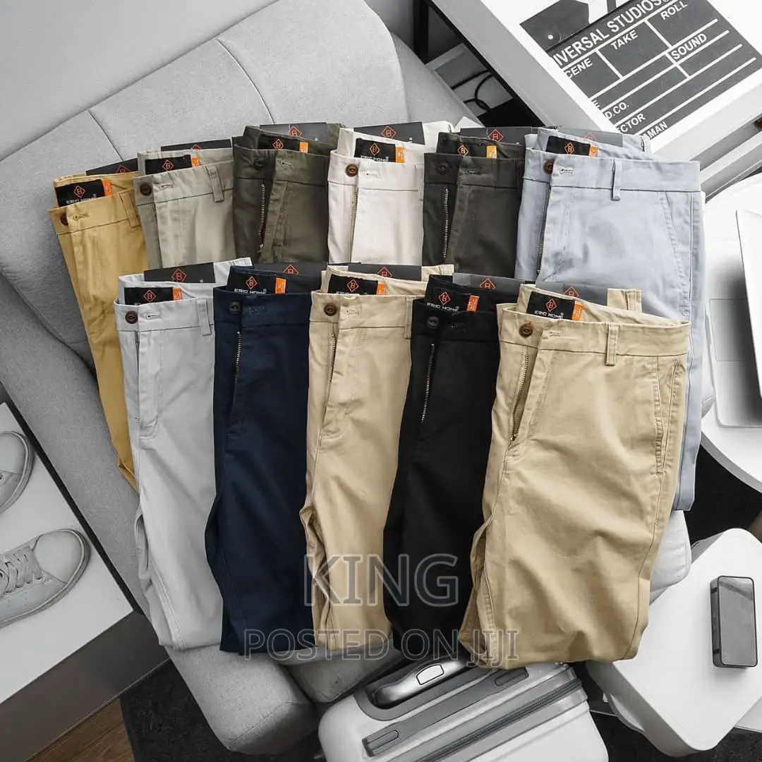 Ornate Kaki Trousers