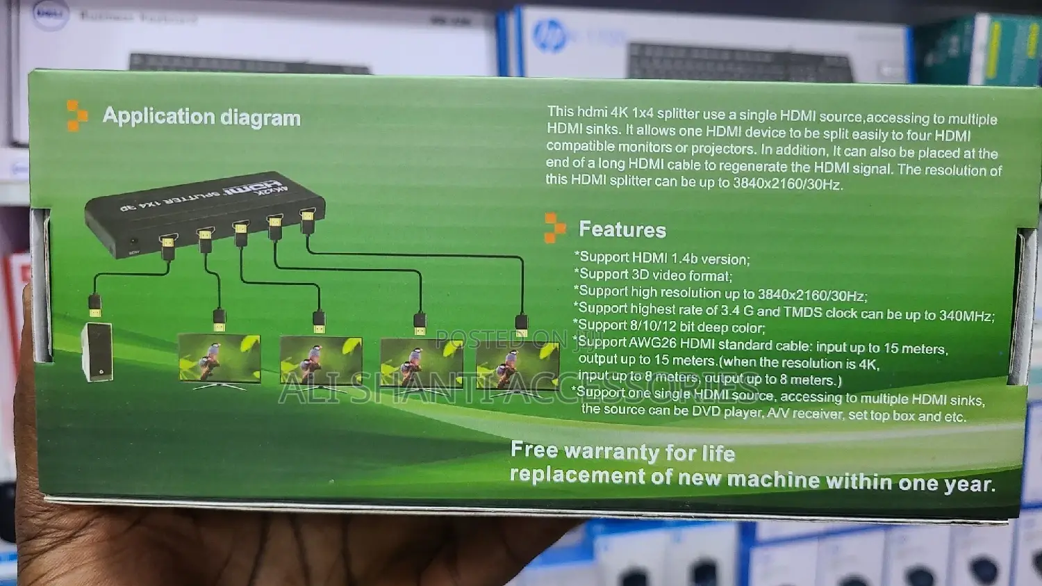 Hdmi 1×4 Splitter,Hdmi Splitter,Splitter 1x4, HDTV. Splitter