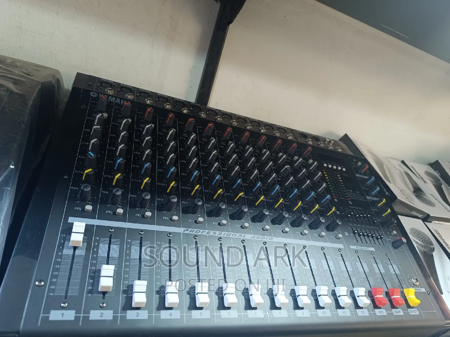 Twelve (12) Channel Amp Mixer Yamaha