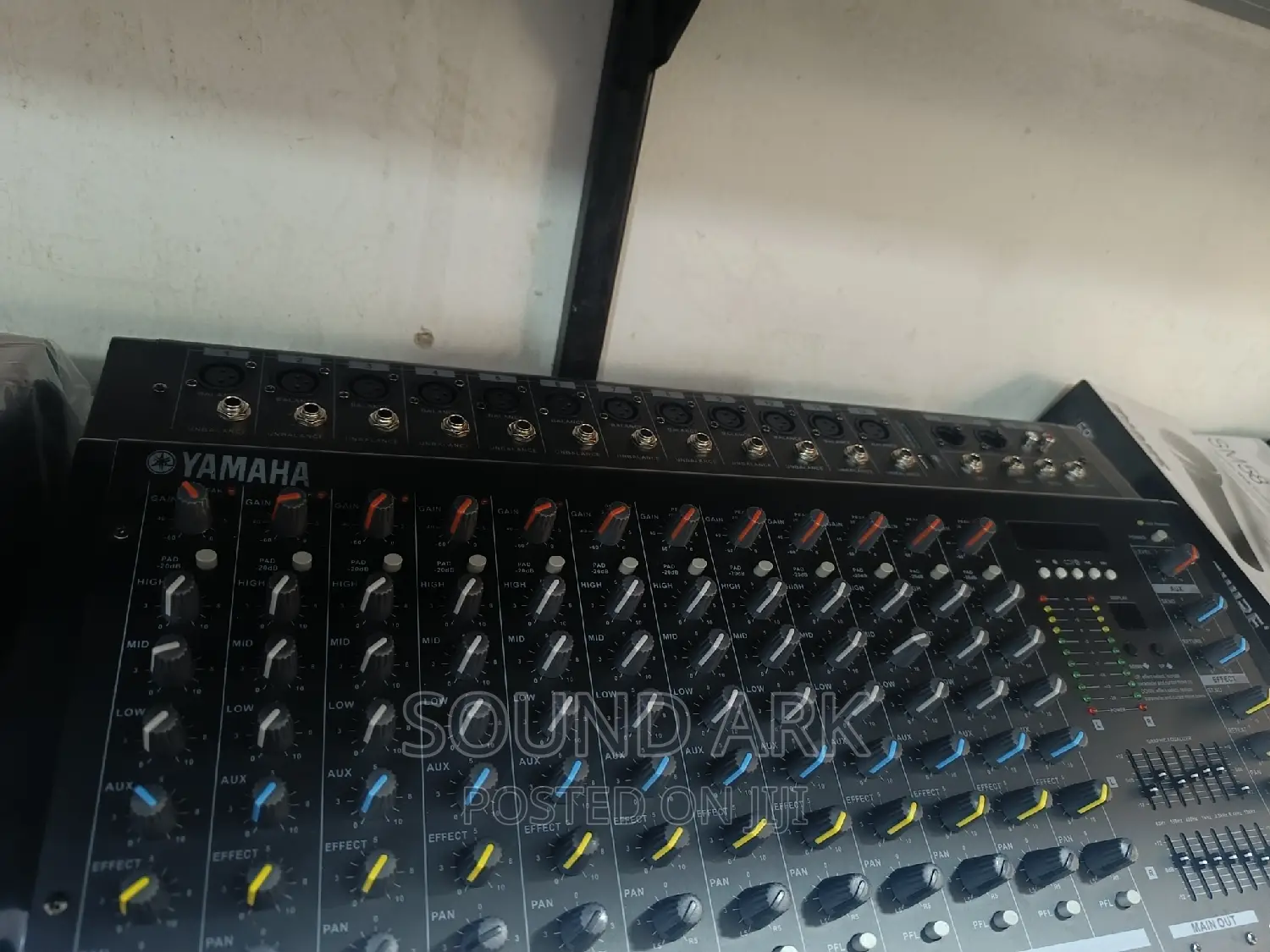 Twelve (12) Channel Amp Mixer Yamaha