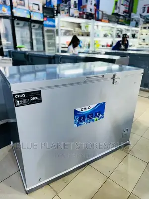 Chiq 380litres Chest/Deep Freezers \\ Gray \\ Ccf381