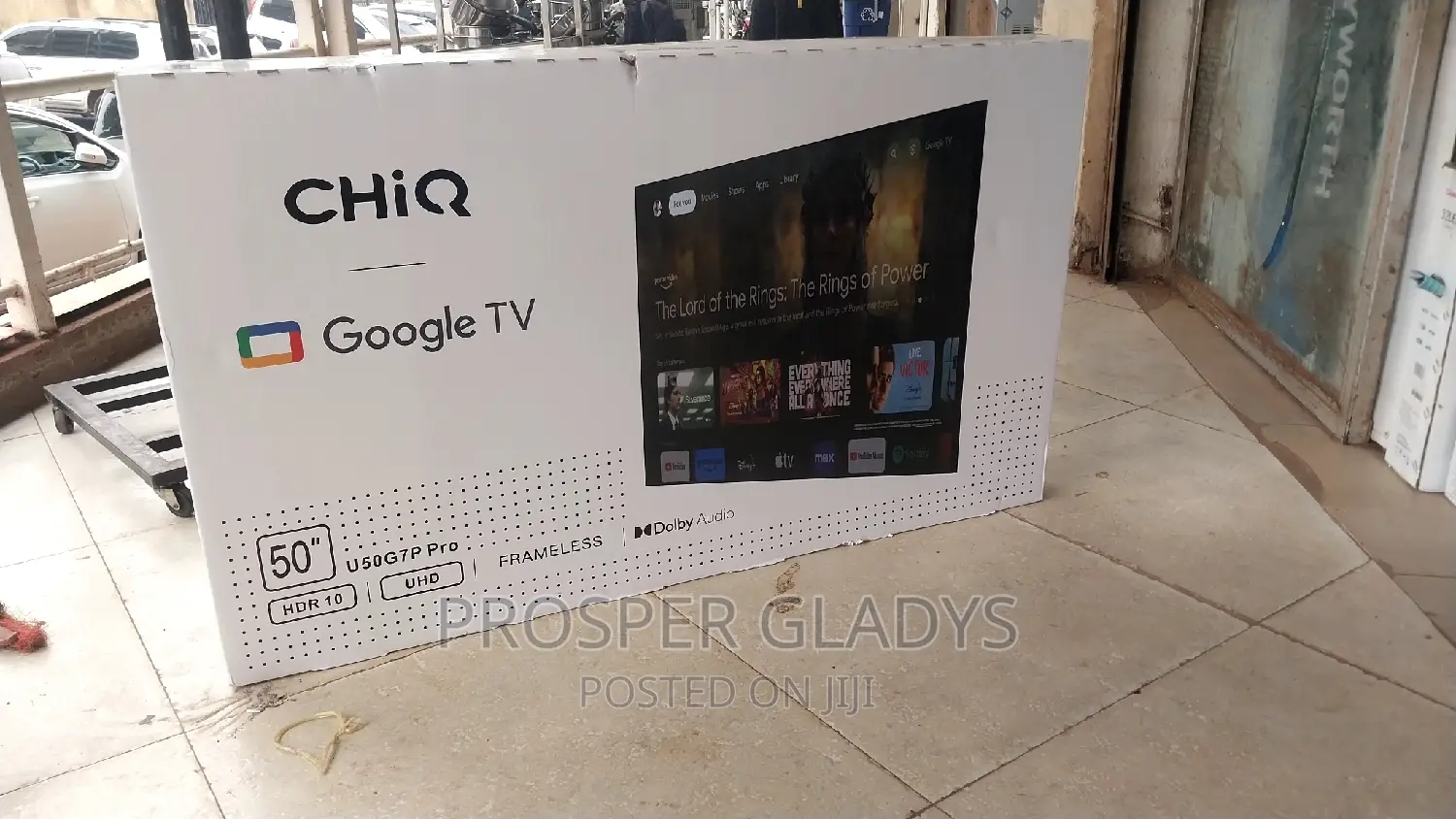 50 Inches Led Chiq Smart Digital Android Flat Screen.
