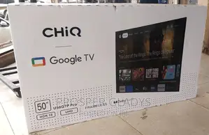 50 Inches Led Chiq Smart Digital Android Flat Screen.