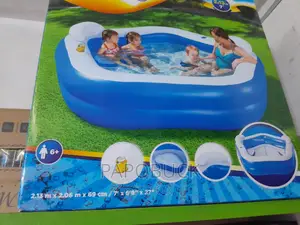 Bestway Family Pool Pentagonal 2-Rings, 213x207x69cm