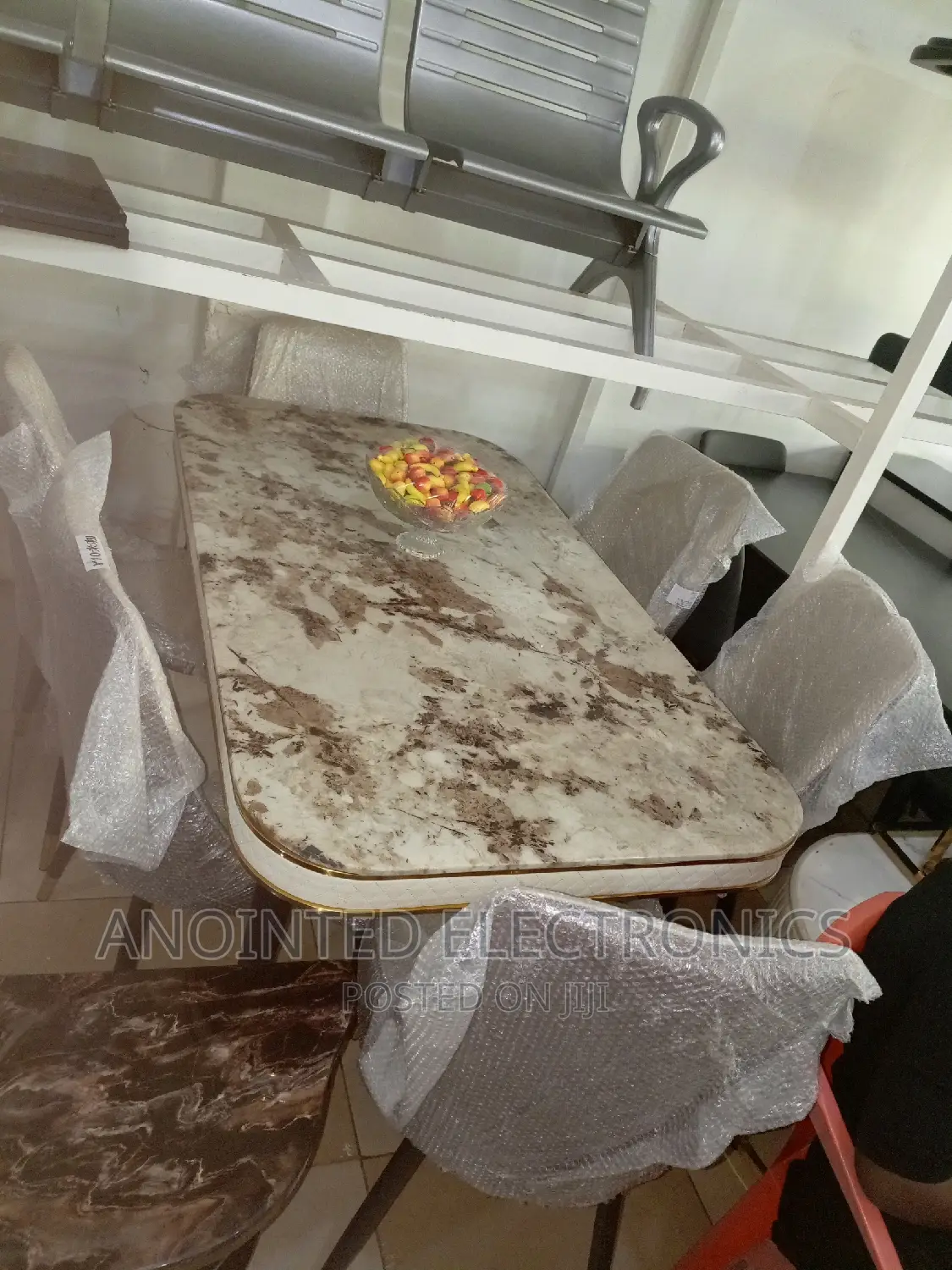 Marble Dining Table 6 Seats
