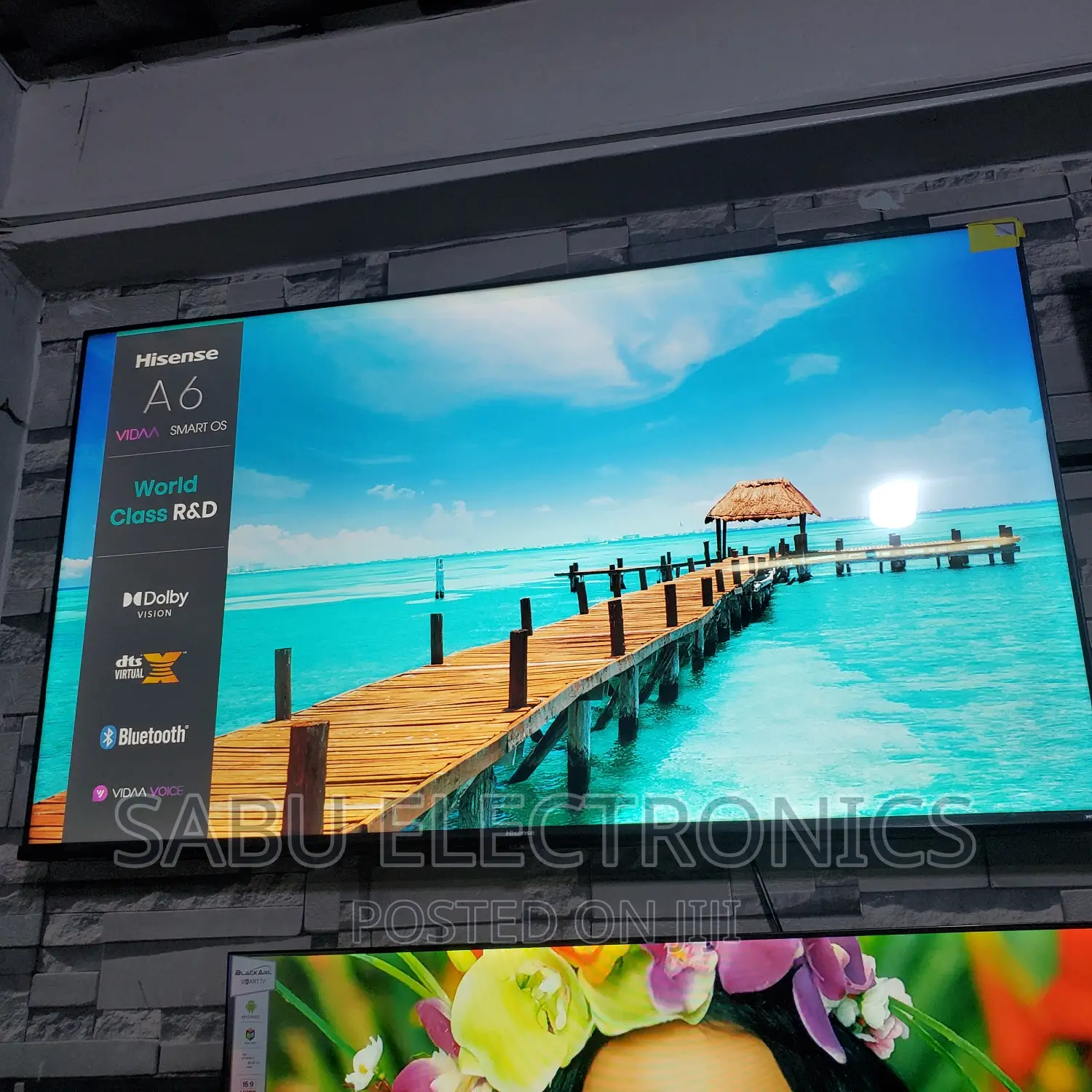  Hisense 50 Inch Smart Frameless Used for 3mobths