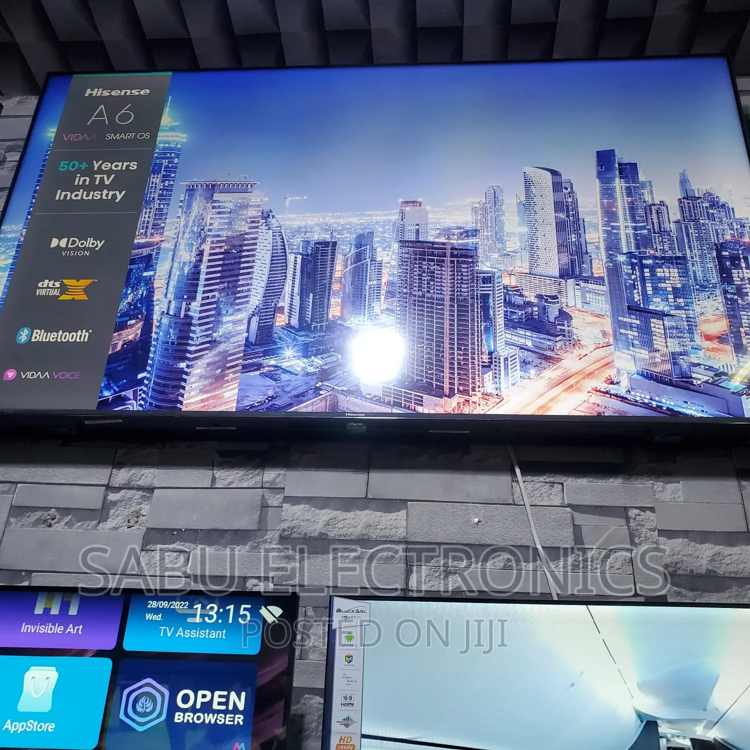 55 Inch Smart TV and Hisense Smart