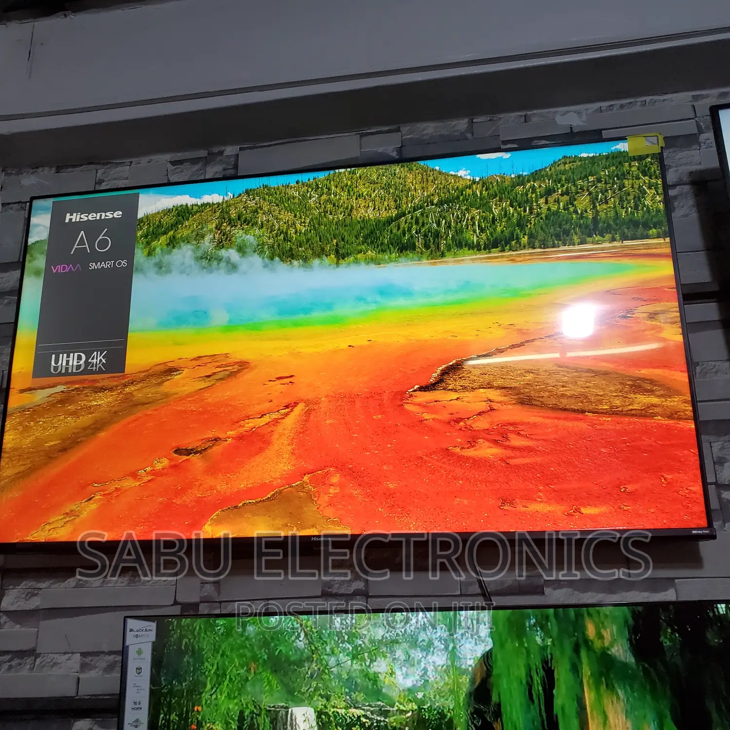 55 Inch Smart TV and Hisense Smart