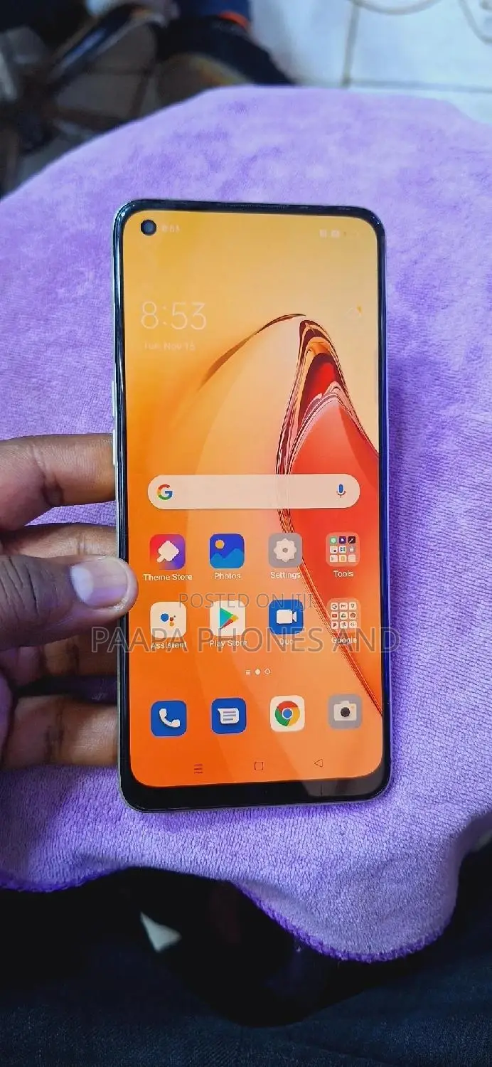 Oppo Reno8 256 GB Yellow