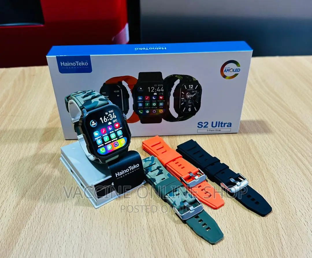 Hainoteko S2 Ultra Amoeled Smart Watch /Smart Watch #108