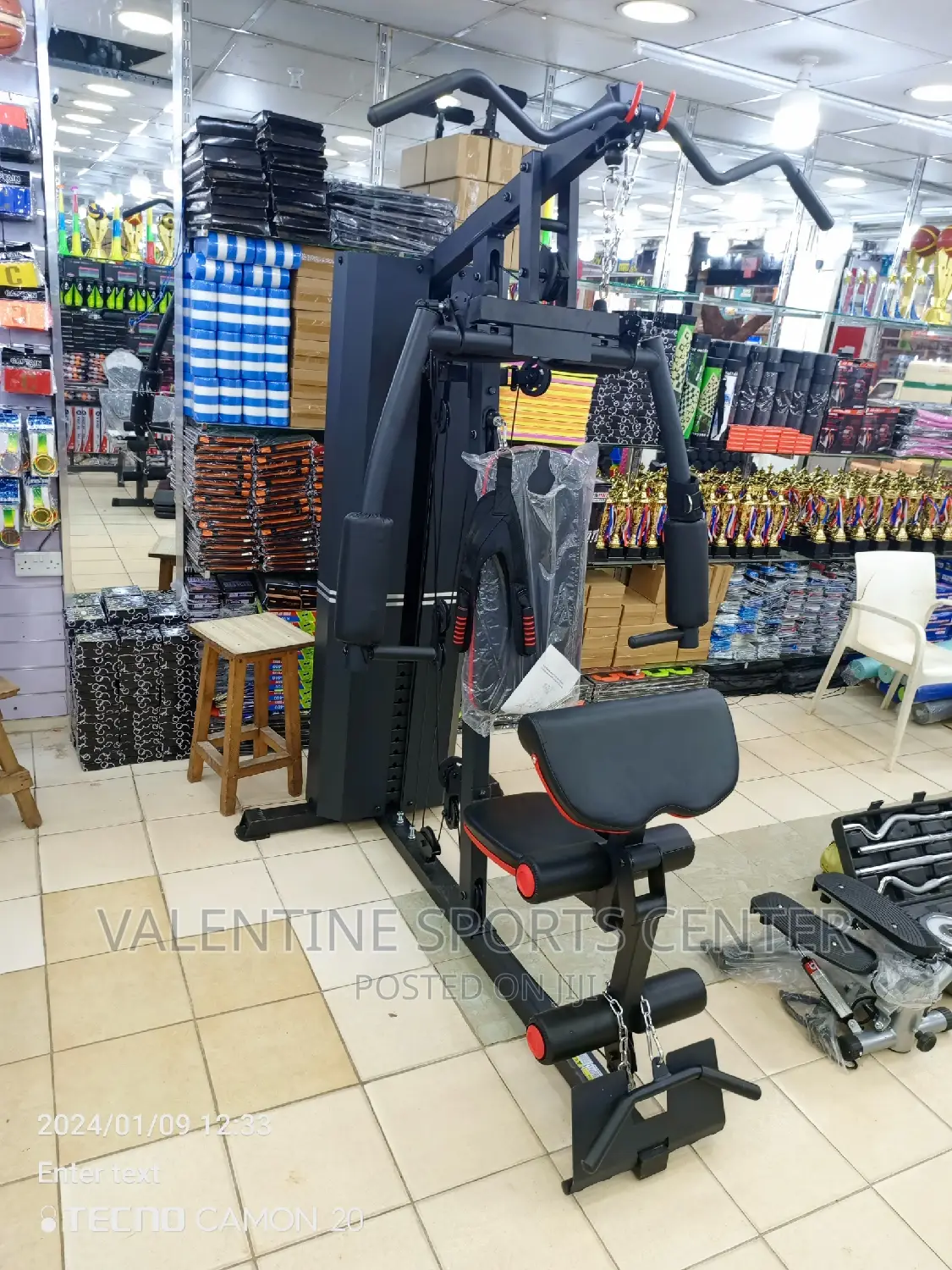 Gym Full Set Multiple Machine Original Material