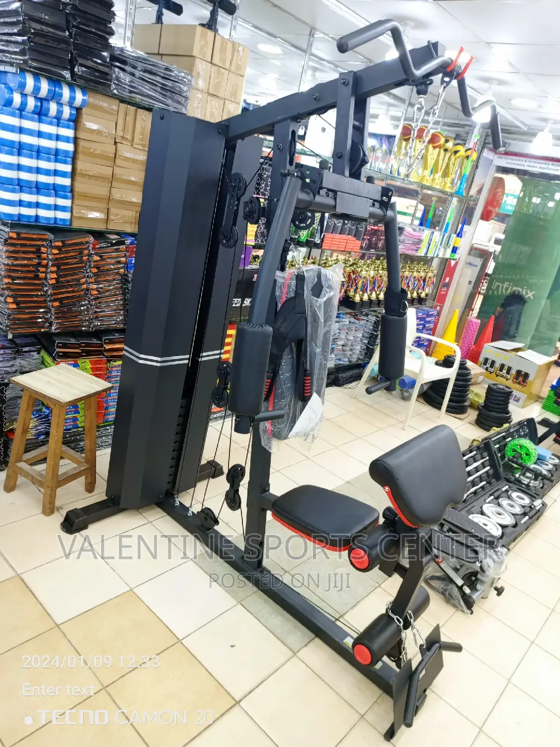 Gym Full Set Multiple Machine Original Material