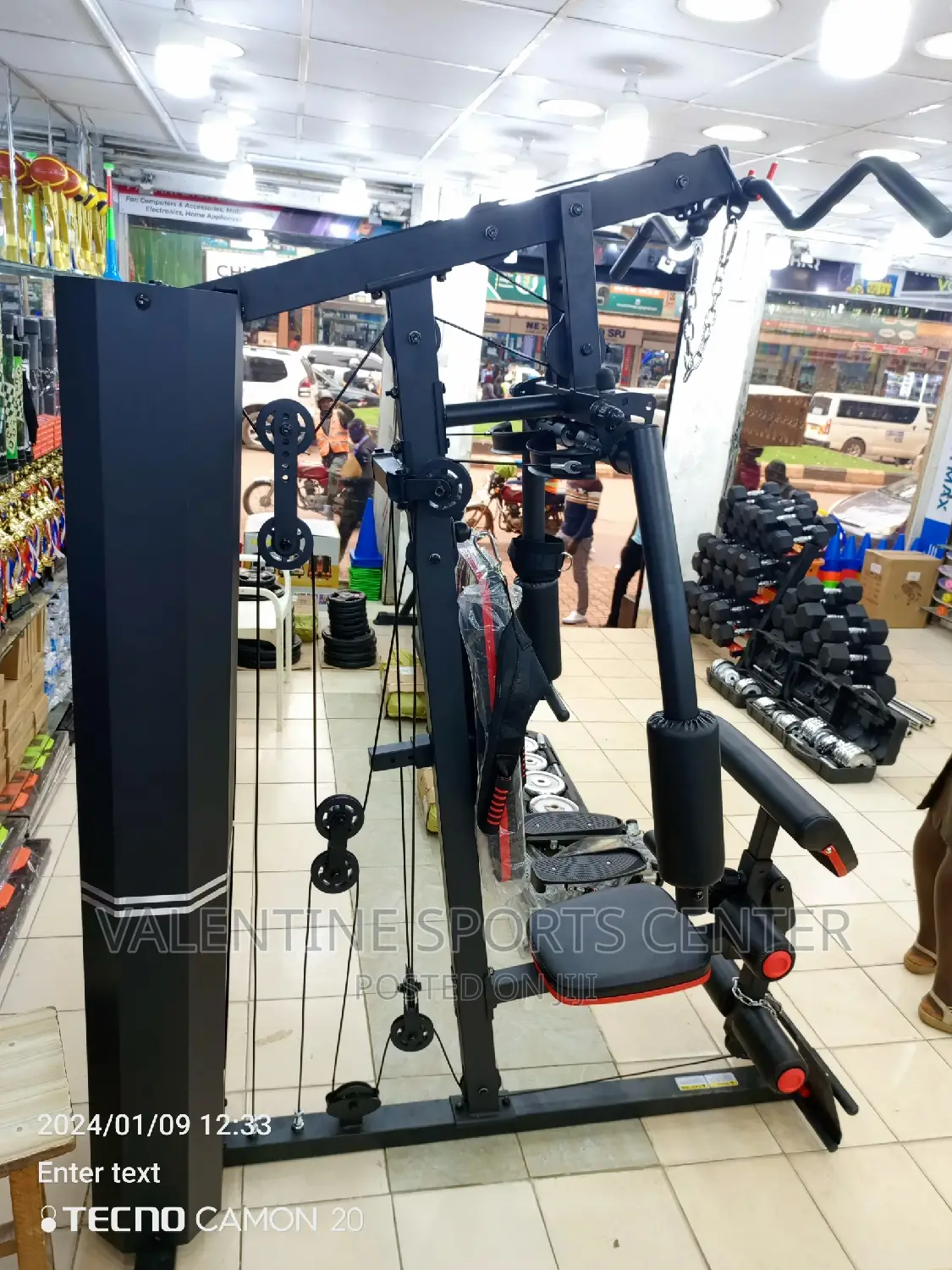 Gym Full Set Multiple Machine Original Material