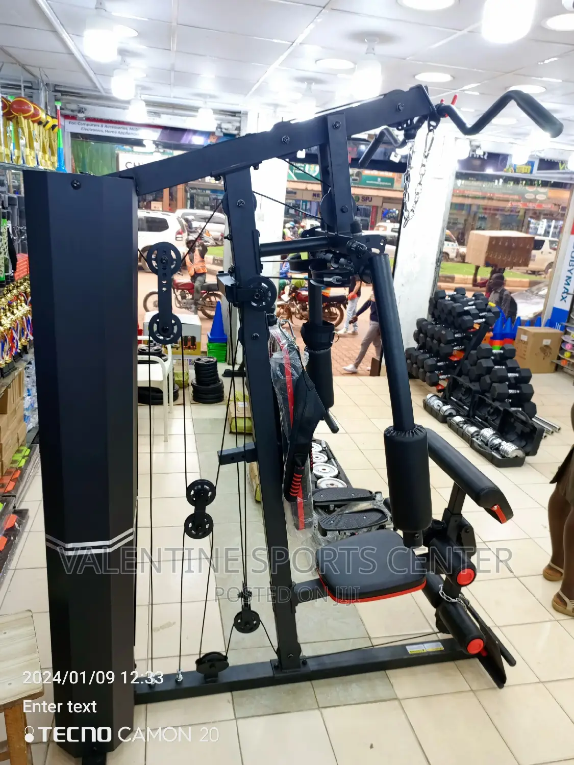 Gym Full Set Multiple Machine Original Material