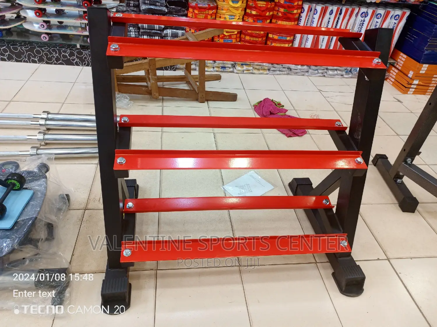 Dumbbell Rack Stand Strong One Original Material
