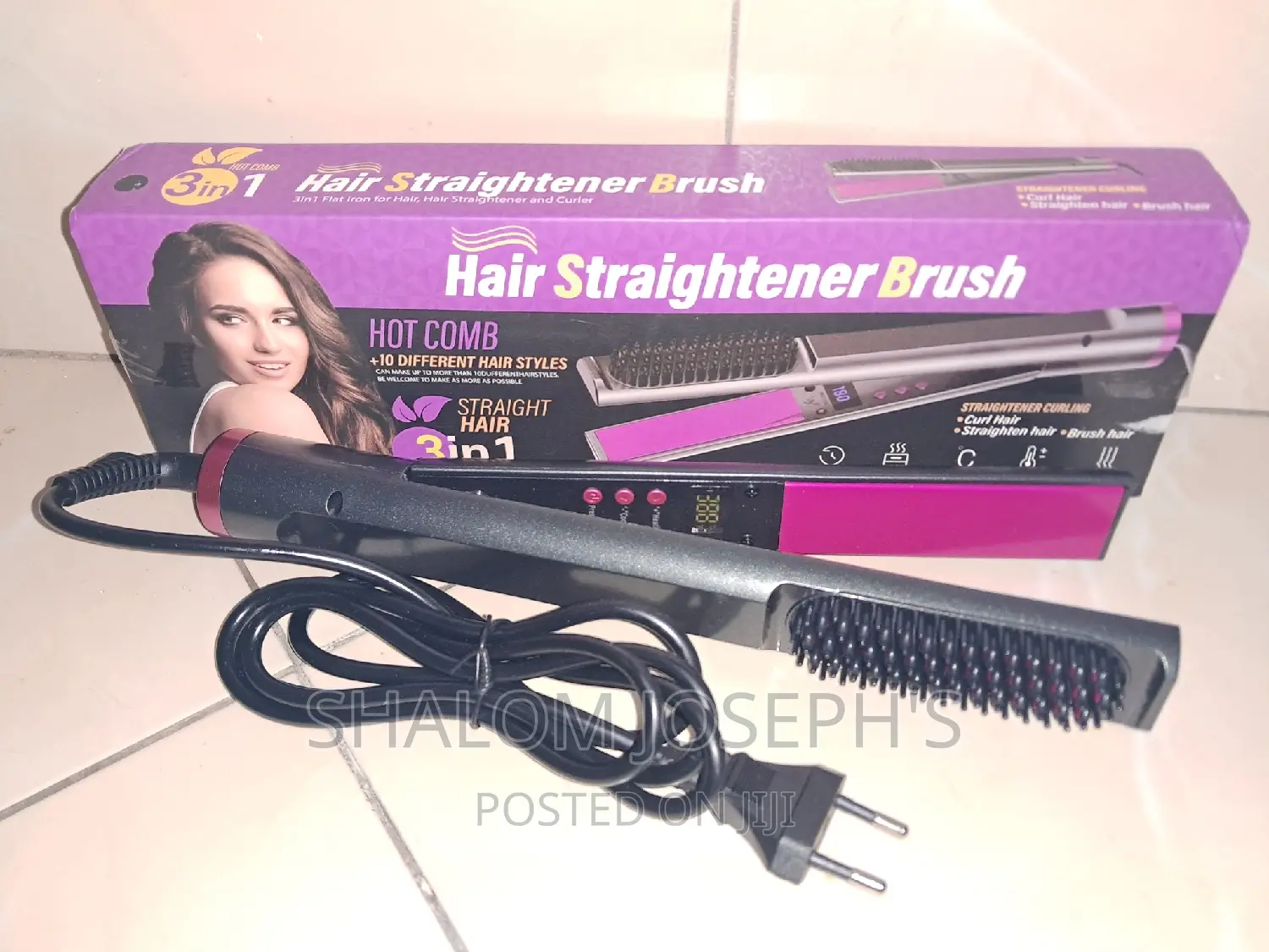 Hair Straightener Brush