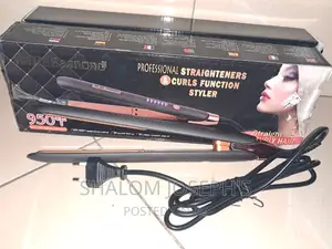 Professional Straighteners Curls Function Styler.