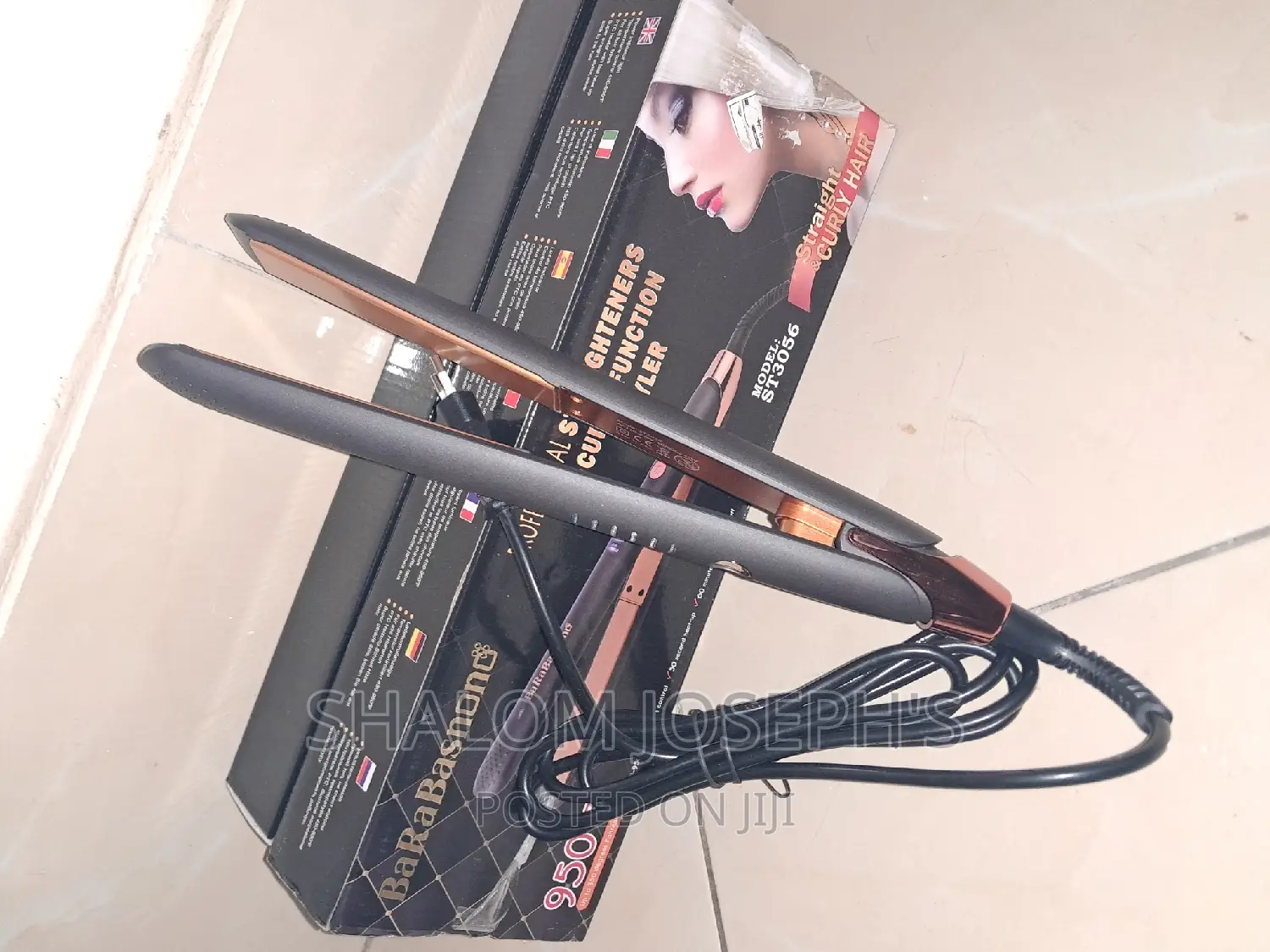 Professional Straighteners Curls Function Styler.