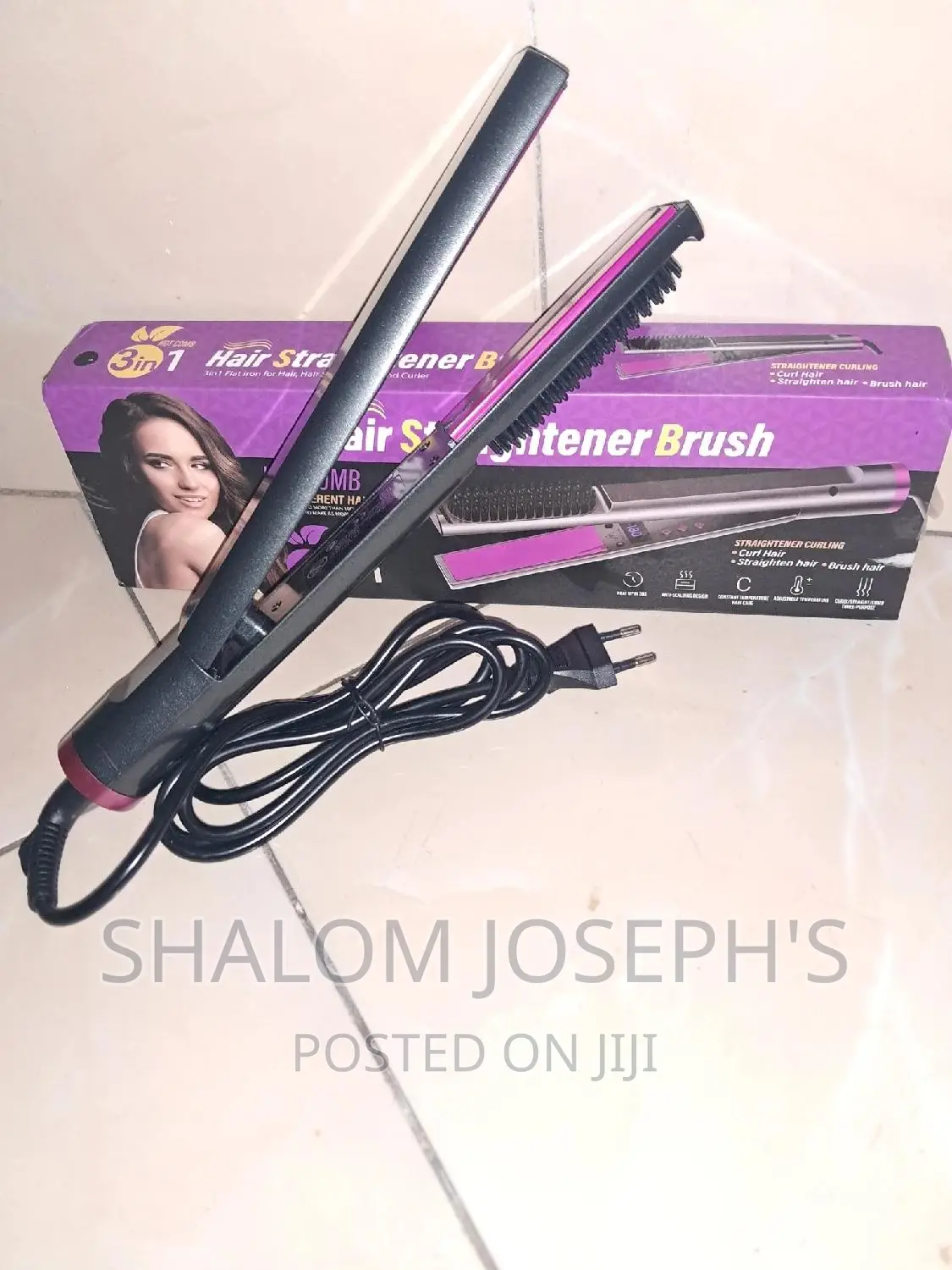 Hair Straightener Brush