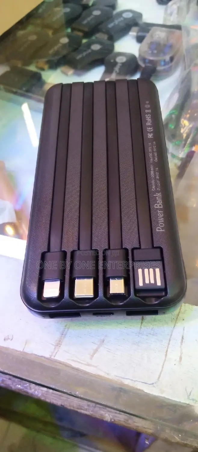 10000mah Power Bank Portable With Wireless Charger