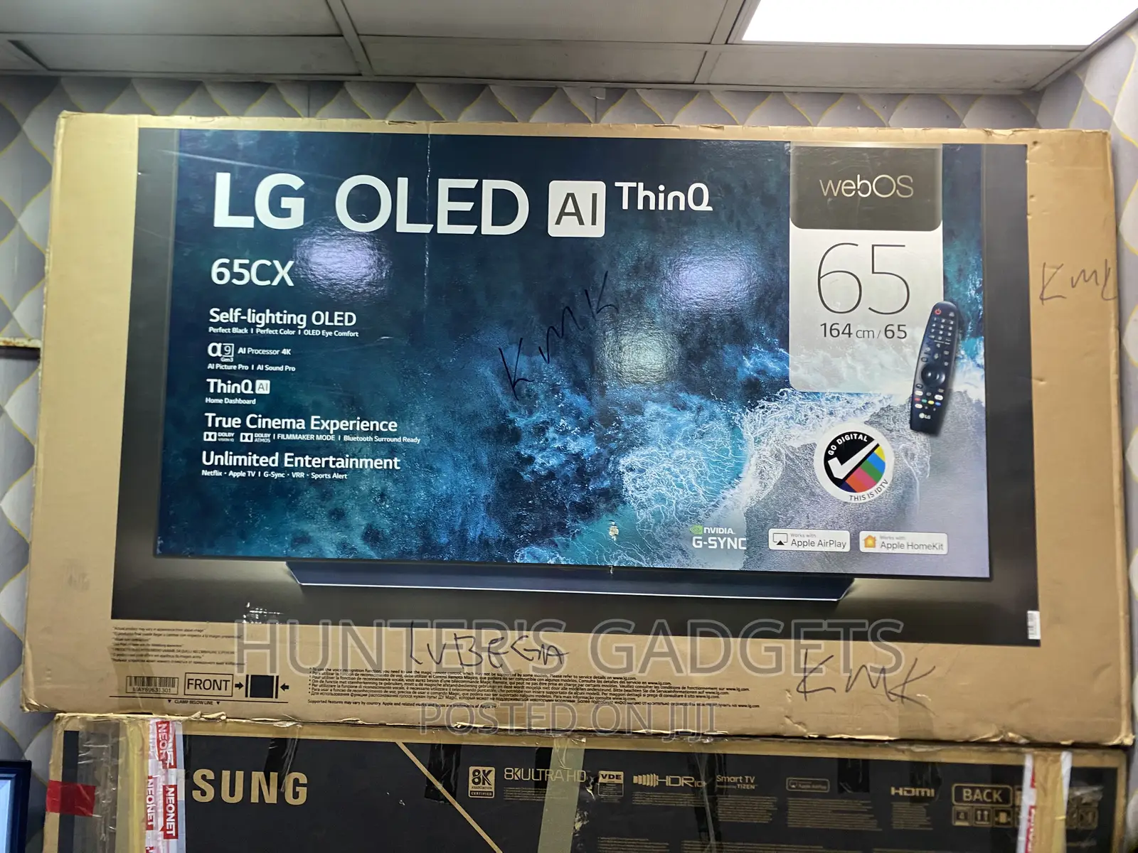 CX Lg 65 Inches Oled Tv Slightly Used With All Accessories