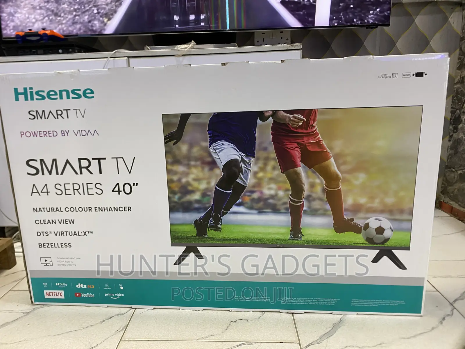 Brand New 40 Inch Hisense Smart Digital Frameless A4 Series