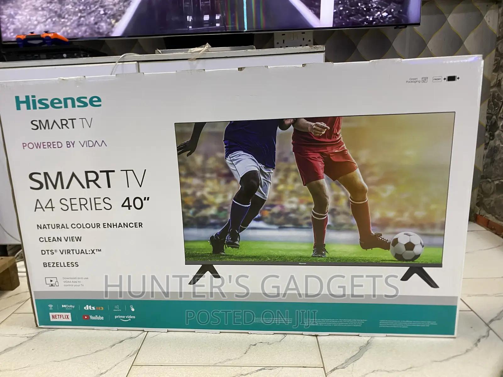 Brand New 40 Inch Hisense Smart Digital Frameless A4 Series