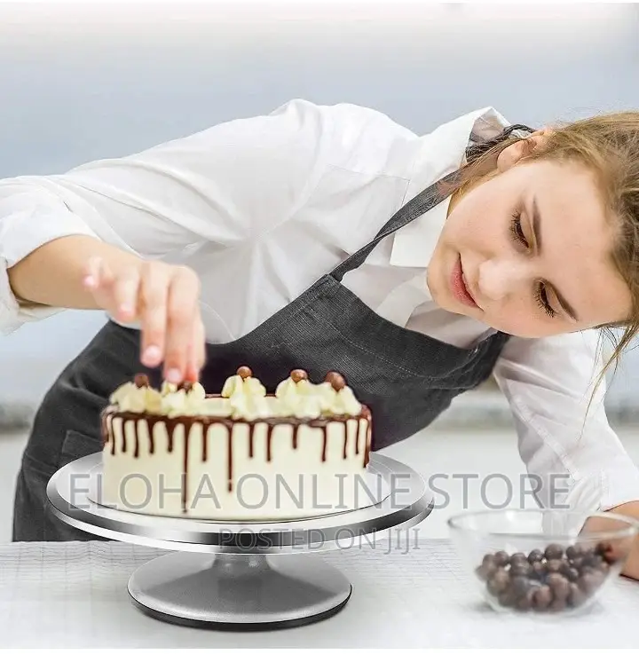 Metallic Cake Turntable