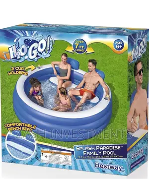 Photo - Bestway H20G0 Splash Paradise Inflatable Family Pool