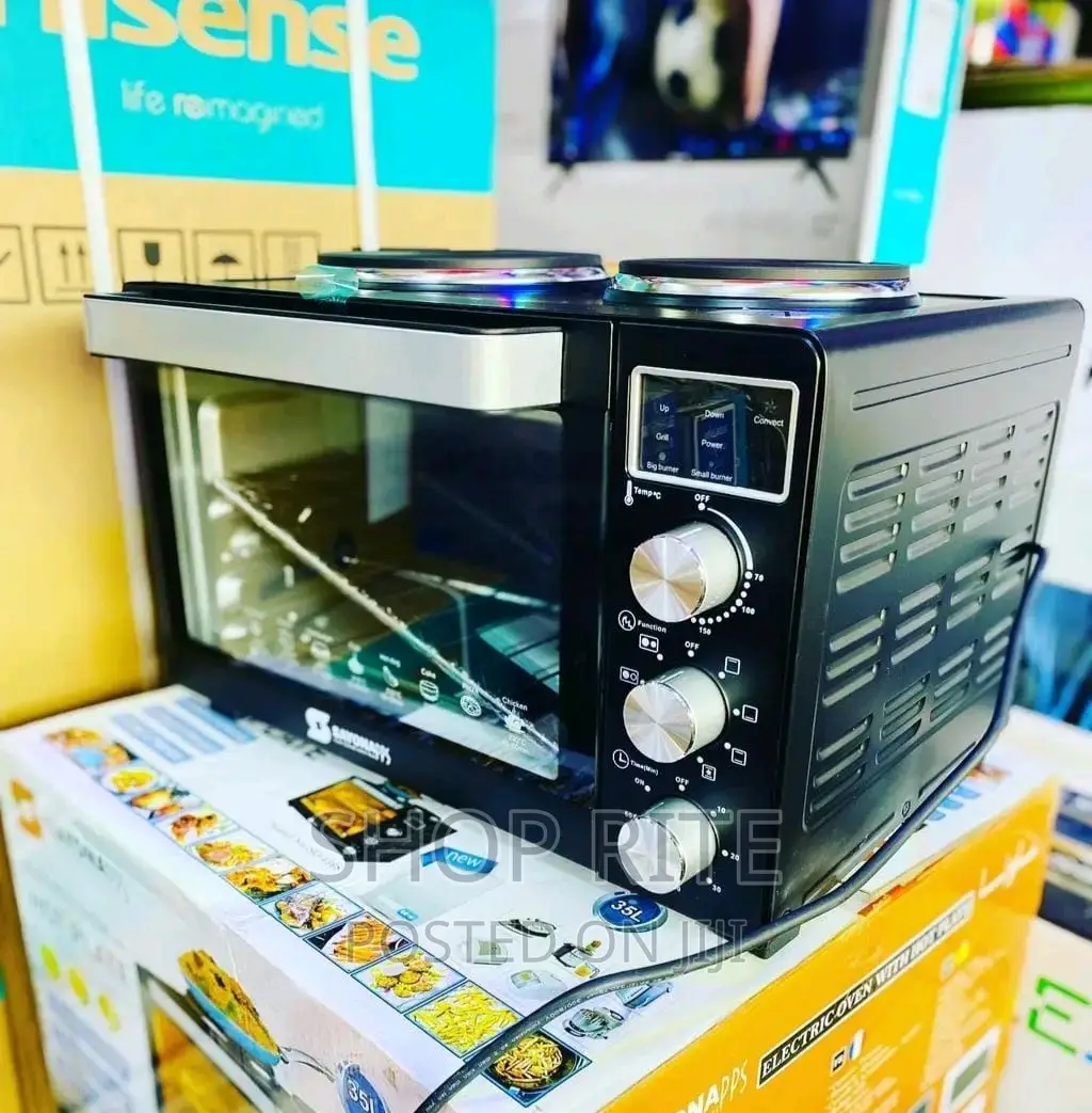 Soyana 35 Litres Mini Oven With Two Hot Plates