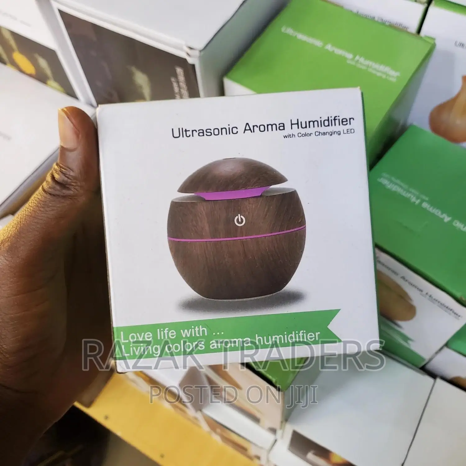 Ultrasonic Electric Aroma Diffuser 7 Colors Aromatherapy