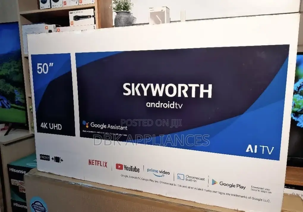 Skyworth 50inch Smart Android TVS Original 2yr Warranty