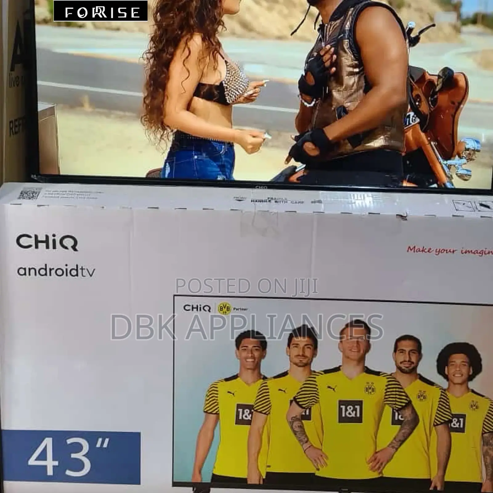 Chiq 43inch Smart Android TVS 2yr Warranty