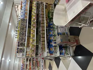 Supermarket Shelves Used With Net Back in Middle on Sale at 1m