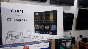 Chiq 50 Inches Smart Android Digital Flat Screen.