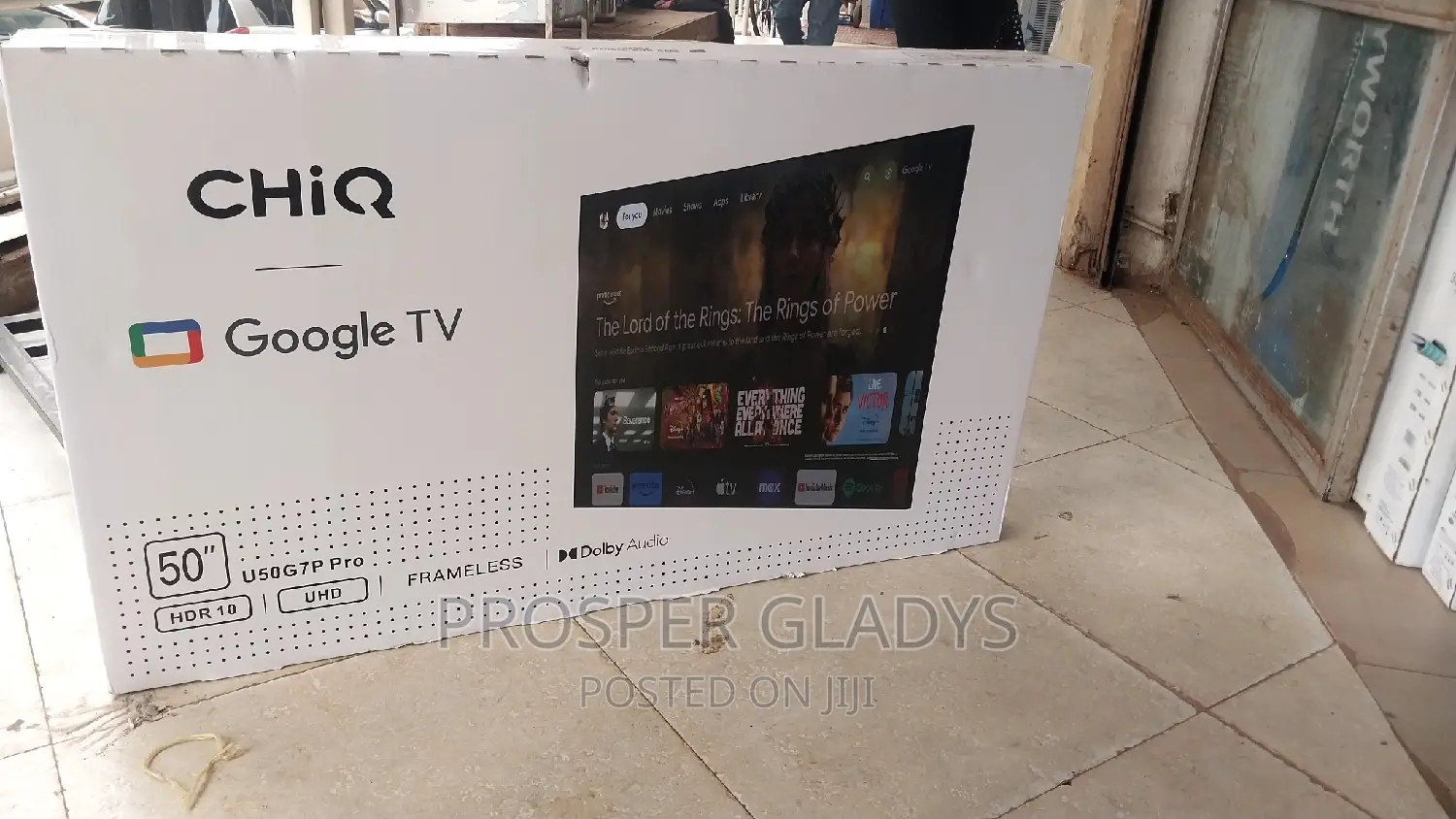 Chiq 50 Inches Smart Android Digital Flat Screen.