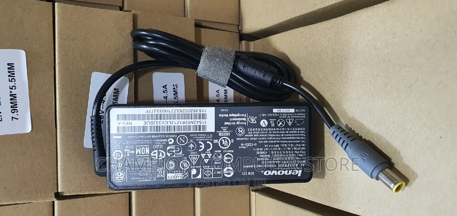 Lenovo 65W 20V 3.25A Round AC Power Adapter Laptop Charger