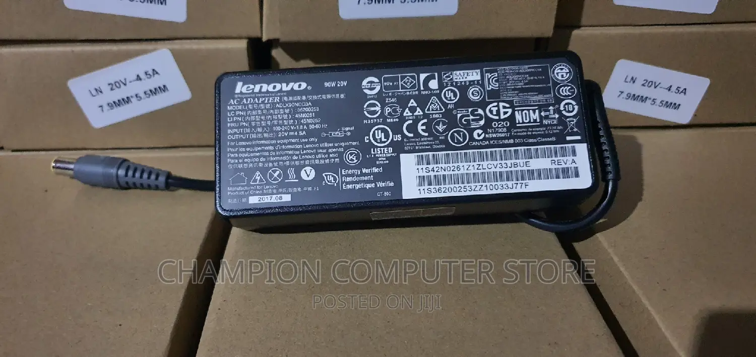 Lenovo 65W 20V 3.25A Round AC Power Adapter Laptop Charger