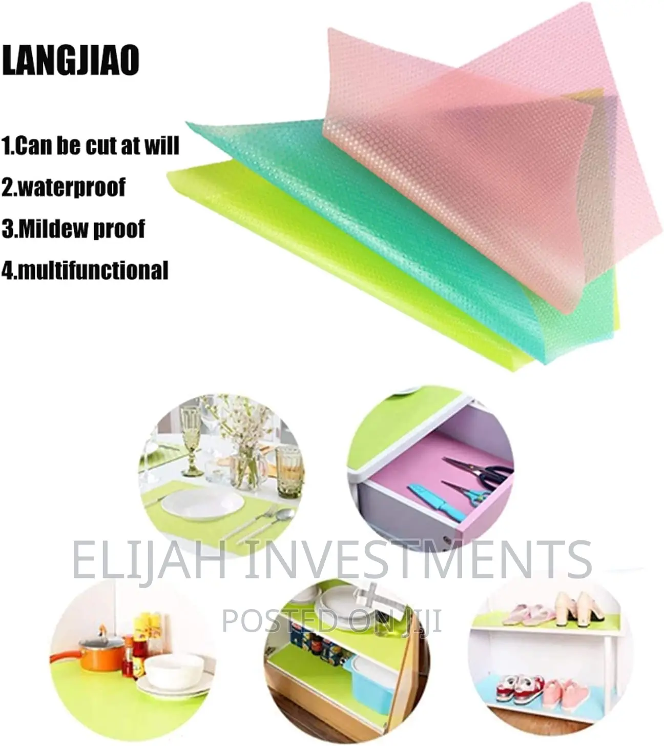 6pcs Refrigerator Liners/ Mats