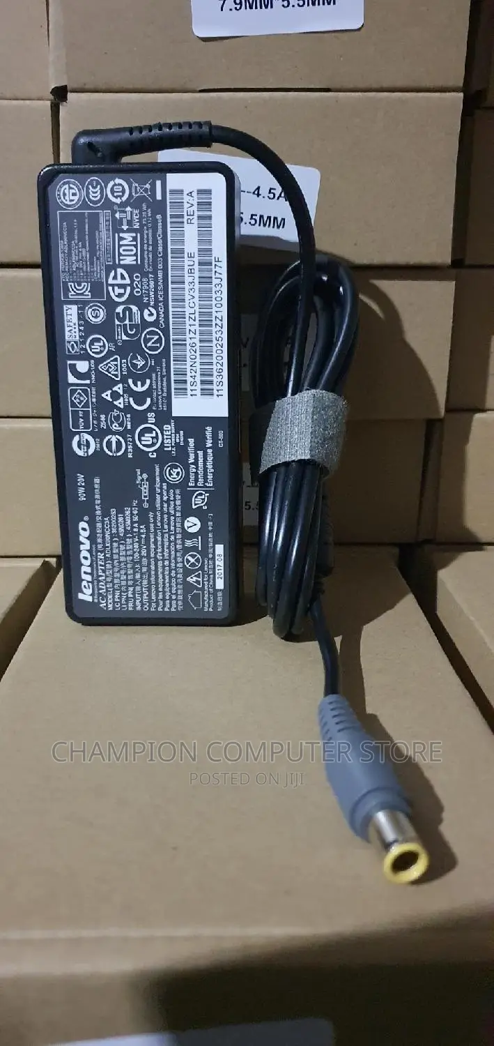 Lenovo 65W 20V 3.25A Round AC Power Adapter Laptop Charger