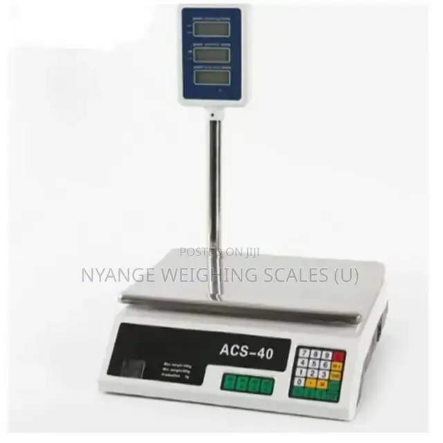 Market and Shop Weigh Scale Commercial Tabletop Weighing Scale 40kg[2]