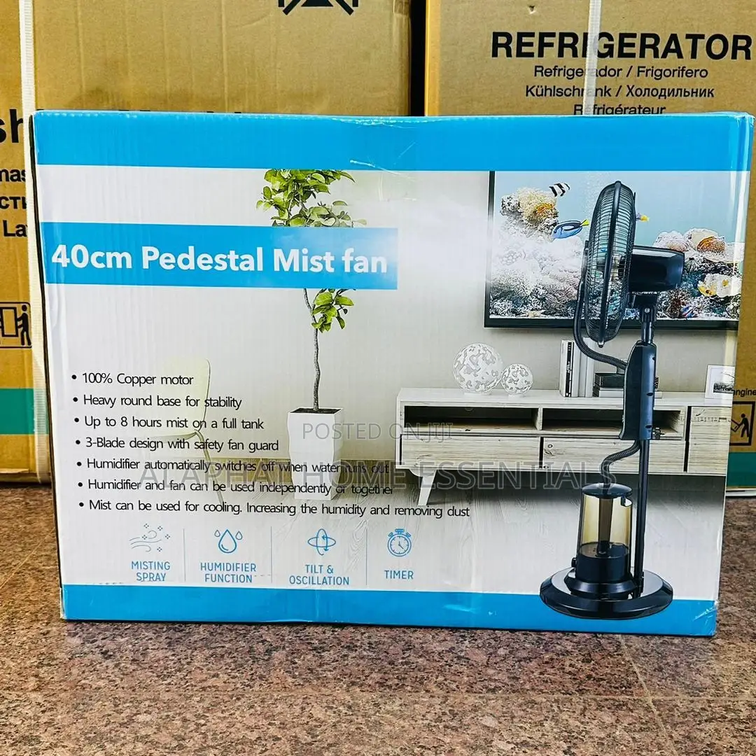 40cm Pedestal Mist Fan